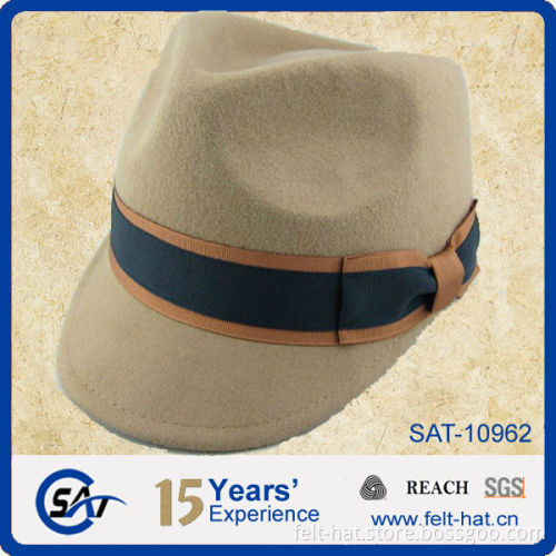 100% wool felt winter caps 2013 wholesale by factory